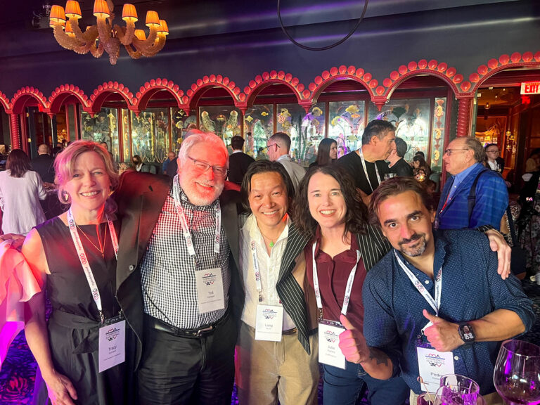 In photo: from left, Tracy Schrans, William "Ted" Hardwell, Long Banh, Julie Hynes, Pedro Romero.