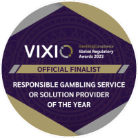 Focal Research industry award badge — excellence in safer gambling